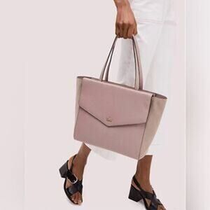 Kate Spade Spencer Court Archie Tote Dark Mousse Frosting Bag Tote Shopper